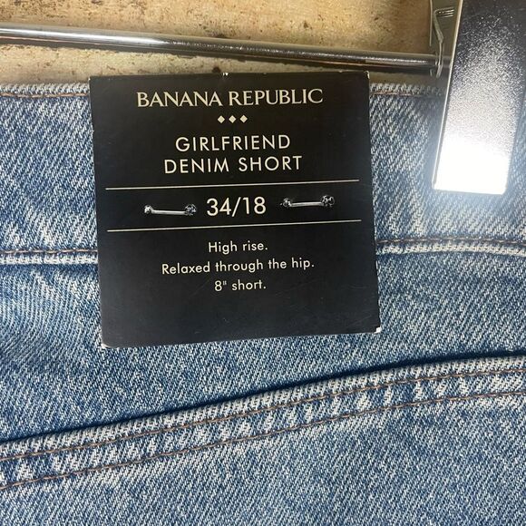 COPY - NWT Banana Republic Factory Girlfriend Denim
Short sz 34/18 - Picture 4 of 5